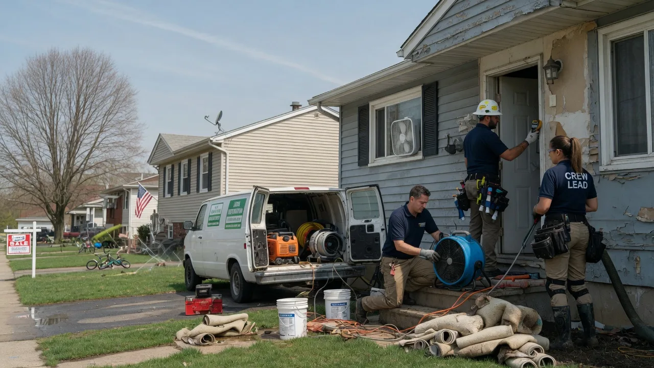 Flood Cleanup in West Boothbay Harbor, ME near me